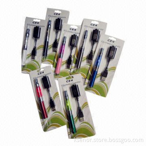 Ego CE45/6 E-cigarette Blister Kits with 650/900/1,100mAh Battery Capacity